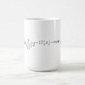 Mug La formule de Tupper (Centre)