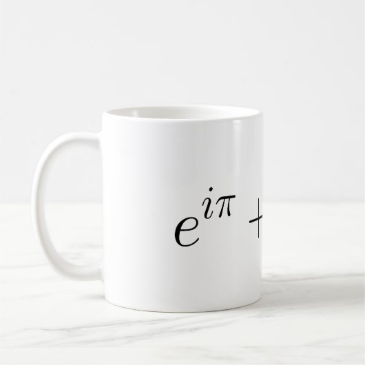 Mug La formule d'Euler (Gauche)