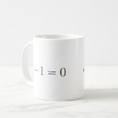 Mug La formule d'Euler (Devant gauche)