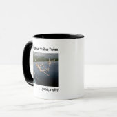 Mug La foudre ne frappe jamais deux fois... oui, non ! (Devant gauche)