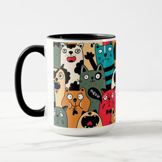 Mug La foule de chats (Gauche)