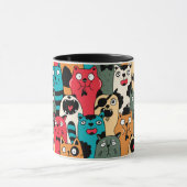 Mug La foule des chats (Centre)
