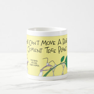 Mug La fourmi et l'arbre en caoutchouc