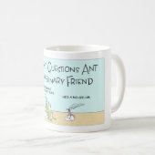 Mug La fourmi va à un thérapeute (Devant droit)