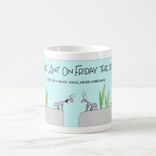 Mug La fourmi vendredi le 13ème (Centre)