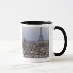 Mug La France, Paris, paysage urbain avec Tour Eiffel
