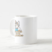 Mug La Fureur donne à Huggies un fandom futuriste amus (Devant gauche)