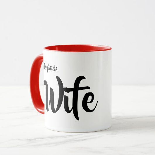 Mug La future épouse (Devant gauche)