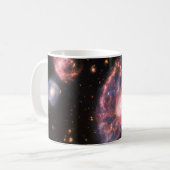 Mug La Galaxie Cartwheel Et Ses Galaxies Compagnons. (Devant gauche)