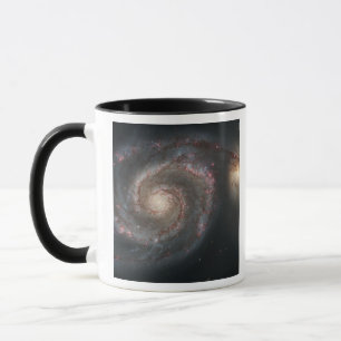 Mug La galaxie de tourbillon (M51) et galaxie de