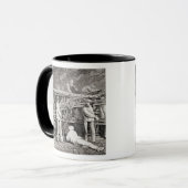 Mug La galerie avancée du côté français du lundi (Devant gauche)