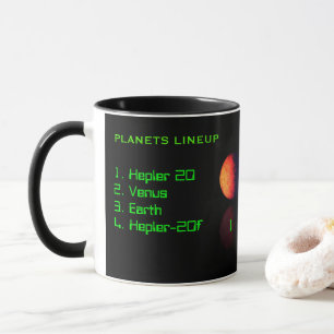 Mug La gamme PLANETS illustre un échantillon de muqueu