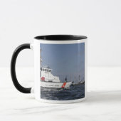 Mug La garde côtière américaine Cutter Marlin patrouil (Gauche)