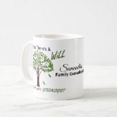 Mug La généalogie de la musique d'arbre généalogique (Devant gauche)