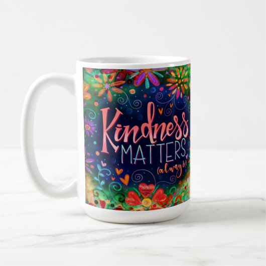 Mug La gentillesse, ça compte Plaisir L'inspirété Flor (Gauche)