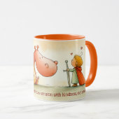Mug La gentillesse conquiert tout (Devant droit)