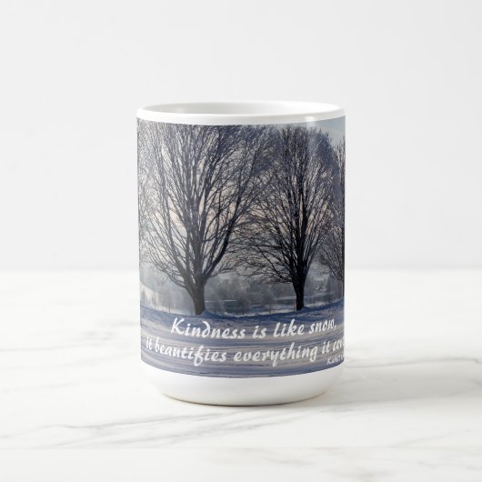 Mug La gentillesse est comme la neige - Citation de Ka (Centre)