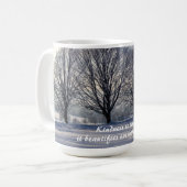 Mug La gentillesse est comme la neige - Citation de Ka (Devant gauche)