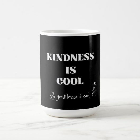 Mug LA GENTILLESSE EST COOL bilingue (Centre)