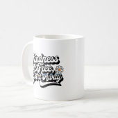 Mug "La gentillesse est libre, laisse tomber" (Devant gauche)