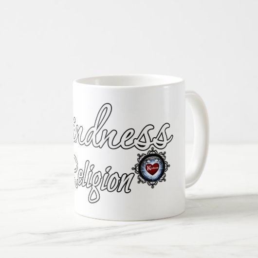 Mug La gentillesse Est Ma Religion (Devant droit)
