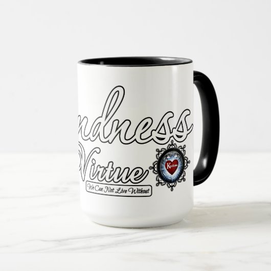 Mug La gentillesse Est Une Vertu (Devant droit)