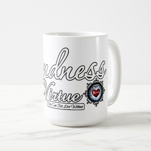 Mug La gentillesse Est Une Vertu (Devant droit)