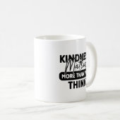 Mug La gentillesse moderne compte (Devant droit)