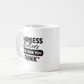 Mug La gentillesse moderne compte (Devant gauche)