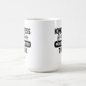 Mug La gentillesse moderne compte (Centre)