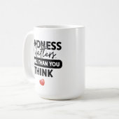 Mug La gentillesse moderne compte (Devant gauche)