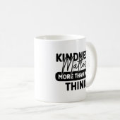 Mug La gentillesse moderne compte (Devant droit)