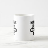 Mug La gentillesse moderne compte (Centre)