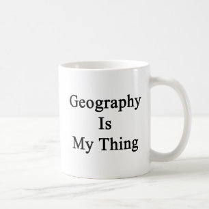 Mug La géographie est ma chose