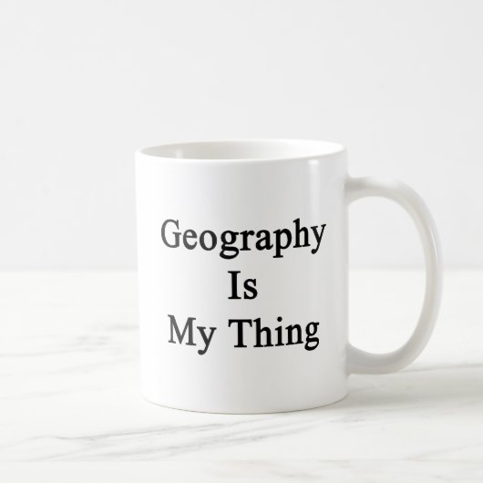 Mug La géographie est ma chose (Droite)
