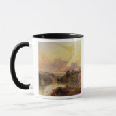 Mug La gorge d'Avon au coucher du soleil (huile sur le (Gauche)