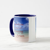 Mug La grâce extraordinaire de Dieu de part de (Devant gauche)