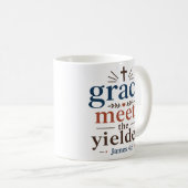 Mug La Grâce Rencontre l'Encouragement Chrétien Abando (Devant droit)