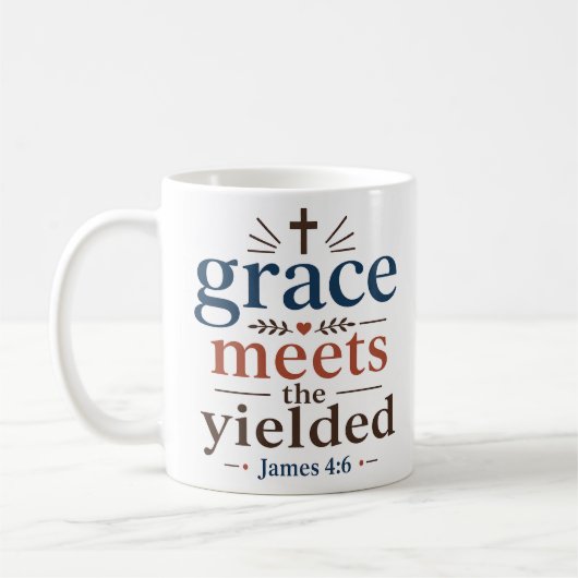 Mug La Grâce Rencontre l'Encouragement Chrétien Abando (Gauche)