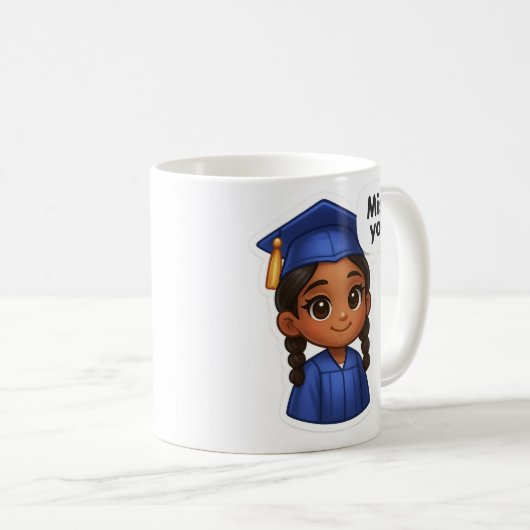 Mug La graduation vous manque (Devant droit)