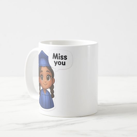 Mug La graduation vous manque (Devant gauche)