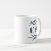 Mug La grand-mère grecque de Nona avec ses feuilles (Devant droit)