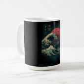 Mug La Grande Classique de la Vague Rétro (Devant gauche)