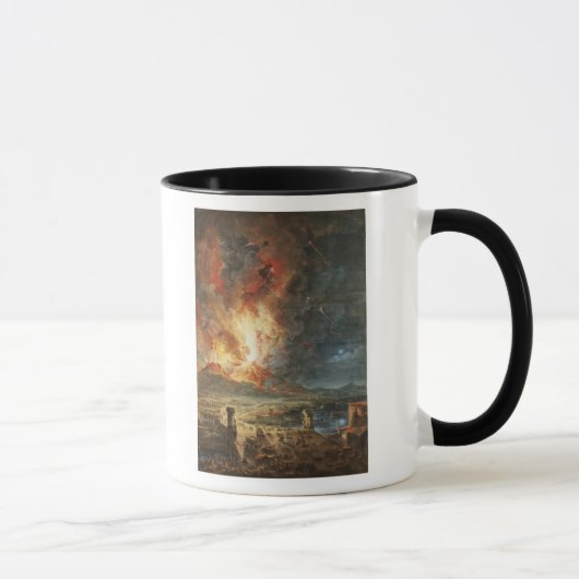 Mug La grande éruption du mont Vésuve (Droite)