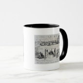 Mug La grande exposition de Mayhew de 1851 : Chance et (Devant droit)