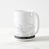 Mug La Grande Muraille de Chine (Devant droit)