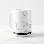 Mug La Grande Muraille de Chine (Devant gauche)