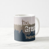 Mug La Grande Treeline Alpine Intérieure (Devant droit)