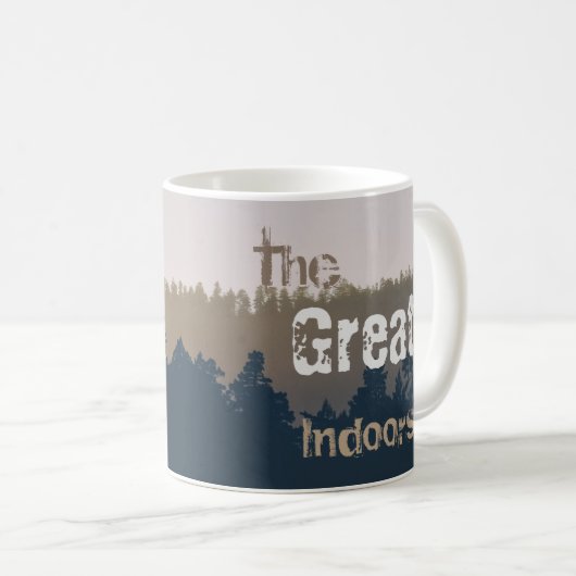 Mug La Grande Treeline Alpine Intérieure (Devant droit)