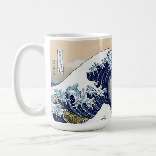 Mug La Grande Vague Au Large De Kanagawa (Gauche)